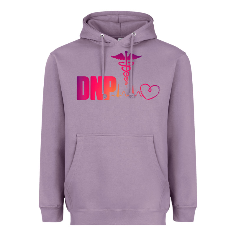 Dnp Doctor Of Nursing Practice Heartbeat Color Rn Nurse Heavyweight Hoodie by linhVisuals | Teevron