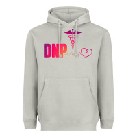 Moon Dust dnp doctor of nursing practice heartbeat color rn nurse Heavyweight Hoodie - linhVisuals