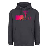 Smoke dnp doctor of nursing practice heartbeat color rn nurse Heavyweight Hoodie - linhVisuals