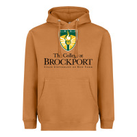 Meerkat SUNY Brockport College Heavyweight Hoodie - linhVisuals