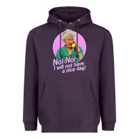Plum dorothy zbornak Heavyweight Hoodie - linhVisuals