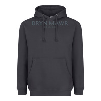 Smoke Bryn Mawr College Heavyweight Hoodie - linhVisuals