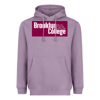 Lavender Brooklyn College Heavyweight Hoodie - linhVisuals