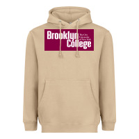 Mushroom Brooklyn College Heavyweight Hoodie - linhVisuals