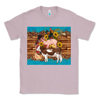 Lilac western farm cow pig rooster chick farm chicken barn Classic Tee - Artiststas