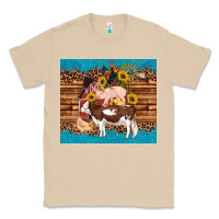 Mushroom western farm cow pig rooster chick farm chicken barn Classic Tee - Artiststas