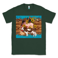 Sports Green western farm cow pig rooster chick farm chicken barn Classic Tee - Artiststas