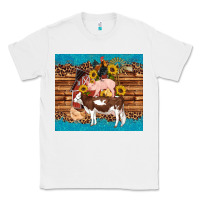 White western farm cow pig rooster chick farm chicken barn Classic Tee - Artiststas