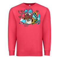 Western Sunflower Gemstone Nurse Premium Sweatshirt | Teevron