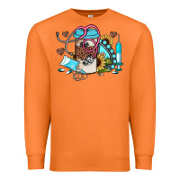 Carrot western sunflower gemstone nurse Premium Sweatshirt - JahusDesignShop
