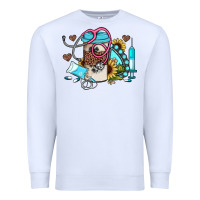 White western sunflower gemstone nurse Premium Sweatshirt - JahusDesignShop