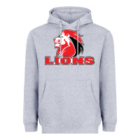 Heather Grey lions rugby super league Heavyweight Hoodie - linhVisuals
