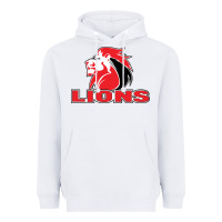 White lions rugby super league Heavyweight Hoodie - linhVisuals