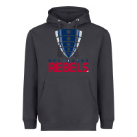 Smoke melbourne rebels rugby super league Heavyweight Hoodie - linhVisuals