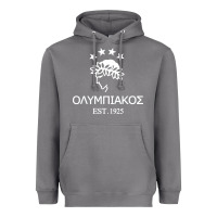 Storm olympiakos greek Heavyweight Hoodie - linhVisuals
