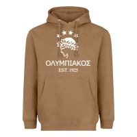 Toasted Coconut olympiakos greek Heavyweight Hoodie - linhVisuals