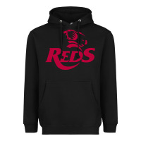 Black queensland reds rugby super league Heavyweight Hoodie - linhVisuals