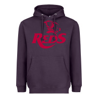 Queensland Reds Rugby Super League Heavyweight Hoodie | Teevron