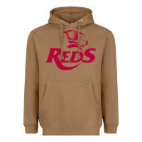 Toasted Coconut queensland reds rugby super league Heavyweight Hoodie - linhVisuals