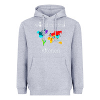 Heather Grey world central kitchen Heavyweight Hoodie - linhVisuals