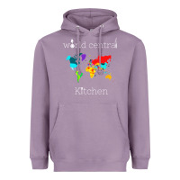 Lavender world central kitchen Heavyweight Hoodie - linhVisuals