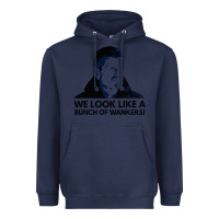 Navy an unimpressed guenther steiner Heavyweight Hoodie - linhVisuals