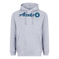 Heather Grey alaska eskimo Heavyweight Hoodie - linhVisuals