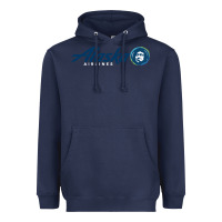 Navy alaska eskimo Heavyweight Hoodie - linhVisuals