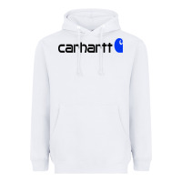 White carhartt Heavyweight Hoodie - linhVisuals