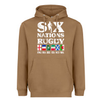 Toasted Coconut rugby 6 nations england france ireland italy scotland wales t shirt Heavyweight Hoodie - linhVisuals