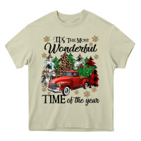 Mossy its the most wonderful time of the year Heavy Core Tee - CowGirlArtShop