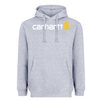 Heather Grey carhartt Heavyweight Hoodie - linhVisuals