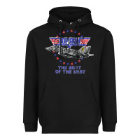 Black top gun the best of the best Heavyweight Hoodie - linhVisuals