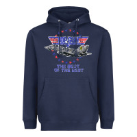 Navy top gun the best of the best Heavyweight Hoodie - linhVisuals