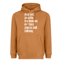 Meerkat trending sarcastic adult humor Heavyweight Hoodie - linhVisuals
