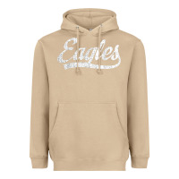 Mushroom eagles school sports fan team spirit mascot gift Heavyweight Hoodie - linhVisuals