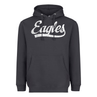 Smoke eagles school sports fan team spirit mascot gift Heavyweight Hoodie - linhVisuals