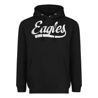 Black eagles school sports fan team spirit mascot gift Heavyweight Hoodie - linhVisuals