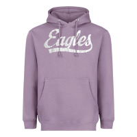 Lavender eagles school sports fan team spirit mascot gift Heavyweight Hoodie - linhVisuals