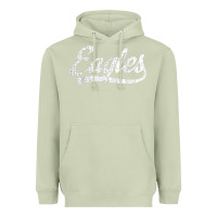 Matcha eagles school sports fan team spirit mascot gift Heavyweight Hoodie - linhVisuals