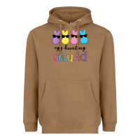 Toasted Coconut easter egg hunting squad kindergarten squad girls boys kids Heavyweight Hoodie - linhVisuals