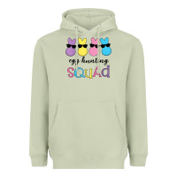 Matcha easter egg hunting squad kindergarten squad girls boys kids Heavyweight Hoodie - linhVisuals