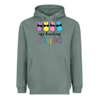 Sage easter egg hunting squad kindergarten squad girls boys kids Heavyweight Hoodie - linhVisuals