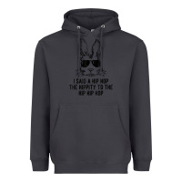 Smoke sunglass bunny hip hop hippity  easter gift  mens & womens t shirt Heavyweight Hoodie - linhVisuals