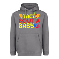 Storm taco bout a baby pregnancy announcement cinco de mayo party t shirt Heavyweight Hoodie - linhVisuals