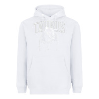 White taurus zodiac sign horoscope may astrology t shirt Heavyweight Hoodie - linhVisuals