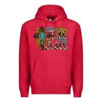 Cardinal let me tell you about my jesus Premium Hoodie - RacoonDesign