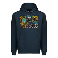 Navy let me tell you about my jesus Premium Hoodie - RacoonDesign