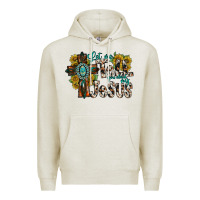 Oatmeal Heather let me tell you about my jesus Premium Hoodie - RacoonDesign