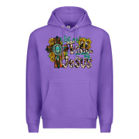 Purple let me tell you about my jesus Premium Hoodie - RacoonDesign
